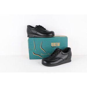 NOS Vintage 90s Streetwear Womens 6.5 N Chunky Platform Shoes Sneakers Black
